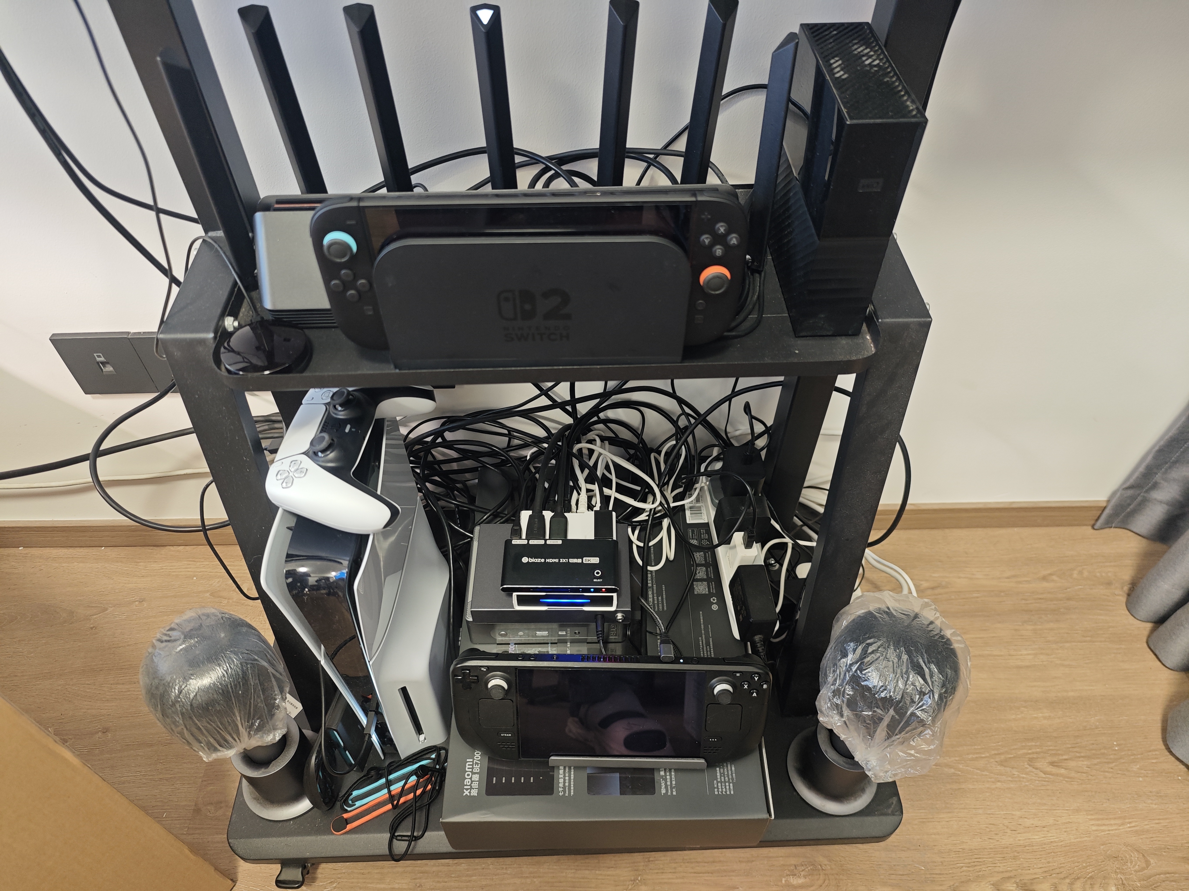 终于实现了心心念念的全网线家庭内网